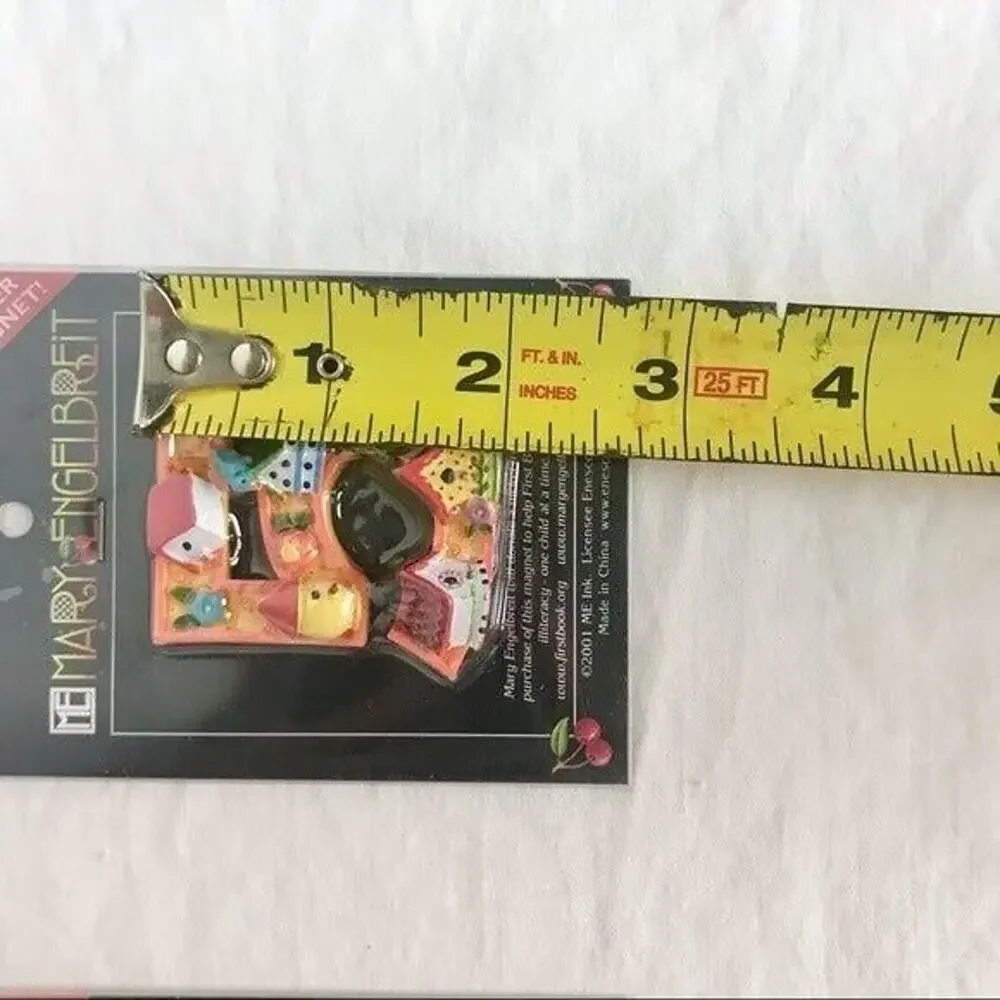 Mary Englebreit Enesco Bundle 3 Magnets Book Iron On Transfer for Shirt Xmas